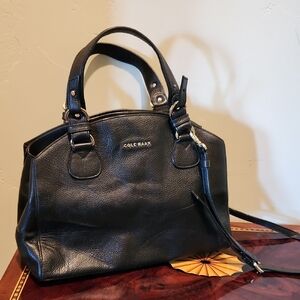 Cole Haan Black Leather Purse